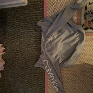 Calvin Klein crop hoodie